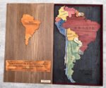 Mapa de Sudamérica de Madera 3D - Imagen 4