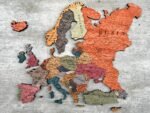 Mapa de Europa de Madera 3D - Imagen 2