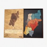 Mapa Región de Atacama de Madera 3D - Imagen 2