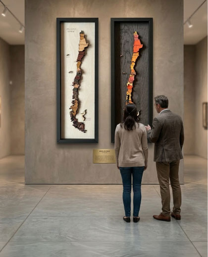 museo mapa cuadro