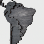 Planisferio Black de Madera 3D - Imagen 3