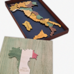 Mapa de Italia de Madera 3D - Imagen 2