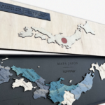Mapa de Japón de Madera 3D - Imagen 3