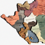 Mapa de Nicaragua de Madera 3D - Imagen 3