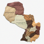 Mapa de Paraguay de Madera 3D - Imagen 2