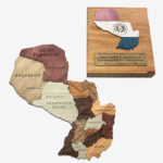 Mapa de Paraguay de Madera 3D - Imagen 5
